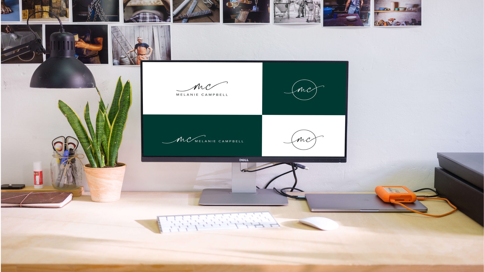 brand for melanie campbell coaching website and business